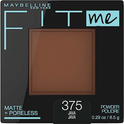 Picture of Maybelline New York Fit Me Matte + Poreless Pressed Face Powder Makeup & Setting Powder, Java, 1 Count