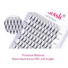 Picture of Lash Extension 10D 0.07 Premade Fans Eyelash Extensions D Curl Mix Tray Volume Short Stem (10D-0.07-D, 8-14mm Mix)