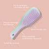 Picture of Tangle Teezer The Mini Ultimate Detangling Brush, Dry and Wet Hair Brush Detangler for Traveling and Small Hands, Wisteria Leaf