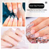 Picture of AZUREBEAUTY Dip Powder Clear Color 2Oz/56g, Basic Transparent Acrylic Dipping Powder Crystal French Nail Art Starter Manicure Salon DIY at Home, Odor-Free, Long-Lasting, No Nail Lamp Needed