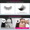 Picture of Lash Clusters 96pcs 12-18mm Individual Lashes D Curl Large Tray Wispy Cluster Lashes Mixed Length Reusable Eyelash Clusters DIY Eyelash Extension Individual Lash Extension Supplies (F2-0.07D, 12-18mm)