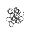 Picture of Goody Ouchless Elastics 4mm Black, 17CT