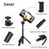 Picture of Black Extendable Selfie Stick Mini Tripod 2 in 1, Compatible with GoPro Max Hero 10 9 8 7 6 5 4 AKASO Action Camera, Portable Handle Vlog Tripod for All Action Cameras and Smart Phone