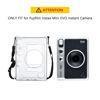 Picture of Rieibi Instax Mini EVO Case Clear - Crystal PVC Protective Case for Fuji Instax Mini EVO Camera - Hard Carrying Case with Removable Shoulder Strap -Transparent