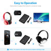 Picture of Ankilo Aux Bluetooth Adapter for Car, Bluetooth 5.0 Transmitter Receiver, Portable Wireless Bluetooth Adapter, 2-in-1 Bluetooth Aux Adapter, Audio Receiver for Laptop, Radio, Headphones, Speakers, TV