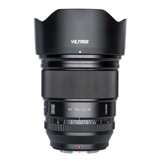 Picture of VILTROX PRO 75mm f/1.2 f1.2 Fuji x Mount APS-C Prime Lens for Fujifilm X Mount Camera X-T5 X-H2 X-H2S X-T30 II X-T4