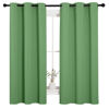 Picture of NICETOWN Room Darkening Curtains 63" Long Set of 2 for Bedroom, Froest Green Nursery Essential Thermal Insulated Solid Grommet Top Blackout Curtains/Drapes (1 Pair, 42 inches Wide)