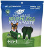 Picture of Ark Naturals Brushless Toothpaste, Dog Dental Chews for Small Breeds, Freshens Breath, Helps Reduce Plaque & Tartar, 12oz, 1 Pack