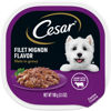 Picture of CESAR Adult Soft Wet Dog Food Filets in Gravy Filet Mignon Flavor, (24) 3.5 oz. Trays