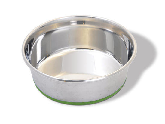 Picture of Van Ness Pets Large Stainless Steel Dog Bowl, 96 OZ, Natural