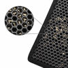 Picture of Pieviev Cat Litter Mat Double Layer Waterproof Urine Proof Trapping Mat 1 Pack (24"X15", Black)