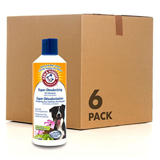 Odor eliminating outlet dog shampoo