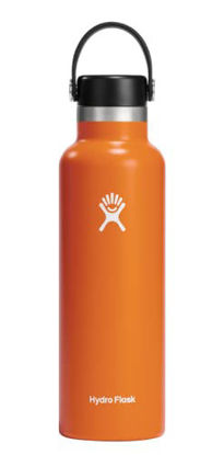 Picture of Hydro Flask 21 oz Standard Mouth with Flex Cap Stainless Steel Reusable Water Bottle Mesa - Vacuum Insulated, Dishwasher Safe, BPA-Free, Non-Toxic