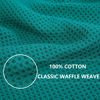 Picture of Homaxy 100% Cotton Waffle Weave Kitchen Dish Cloths, Ultra Soft Absorbent Quick Drying Dish Towels, 12x12 Inches, 6-Pack, Teal