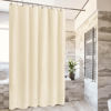 Picture of Barossa Design Beige Shower Curtain Liner - Premium PEVA, BPA & PVC Free, No Chemical Smell, Lightweight Standard Size Shower Curtain with 3 Magnets, Metal Grommets - Beige