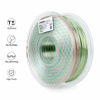 Picture of AMOLEN Silk Gradient Color Rainbow PLA 3D Printer Filament 1.75mm, Shiny Multicolor 3D Printing Filament 1kg /2.2lbs Spool, Compatible with Most FDM Printer