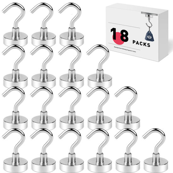 Magnetic Hooks 25lbs Strong Heavy Duty Cruise Magnet S hooks