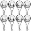 Picture of LOVIMAG Strong Magnetic Hooks, 110LBS Swivel Swing Magnet Hooks, Magnetic Hooks Heavy Duty for Cruise Cabins, Hanging, Grill, Refrigerator, Ceiling, Kitchen, Locker, Tool Holder, Garage-8 Pack