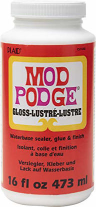 Picture of Mod Podge Gloss Waterbase Sealer, Glue (16-Ounce), CS11202 Finish, 16 oz
