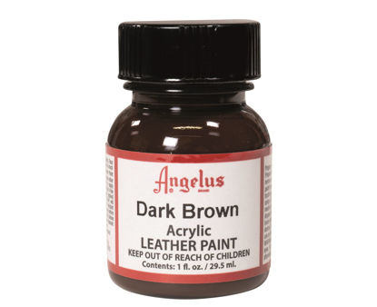 Picture of Angelus Acrylic Leather Paint Dark Brown 1oz