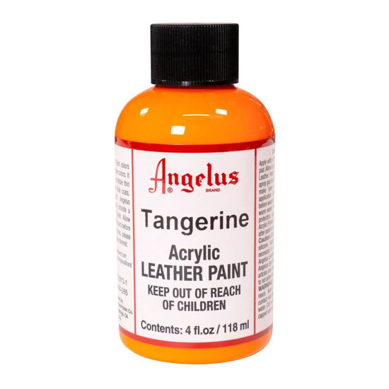 Picture of Angelus Acrylic Leather Paint, 4 Fl Oz (Pack of 1), Tangerine