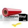 Picture of HTVRONT Red Permanent Vinyl, Red Vinyl for Cricut - 12" x 40 FT Red Adhesive Vinyl Roll for Cricut, Silhouette, Cameo Cutters, Signs, Scrapbooking, Craft, Die Cutters (Glossy Red)