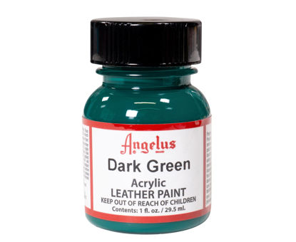 Picture of Angelus Dark Green Acrylic Leather Paint