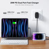 Picture of 3 Pack Type C Charger, Dual Port USB C Wall Plug 20W PD & QC3.0 USB A Fast Charging Block for Samsung Galaxy S22 S21/S21+/S21 Ultra/S20/S20+/S20 FE/Note 20 Ultra/10, iPhone 13/14 Brick Box(Black)