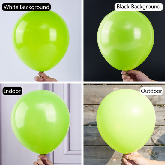 GetUSCart- PartyWoo Green Balloons, 50 pcs 12 Inch Lime Green Balloons ...