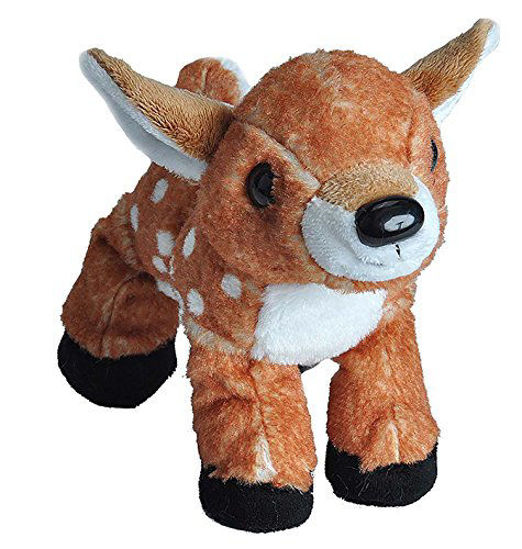 Picture of Wild Republic Fawn Plush, Stuffed Animal, Plush Toy, Gifts for Kids, Hug’Ems 7"