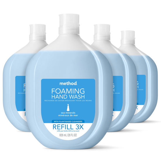 Method foaming deals hand soap refill