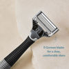 Picture of Harry's Razors for Men - Shaving Razors for Men includes a Mens Razor and 3 Razor Blade Refills (Charcoal)