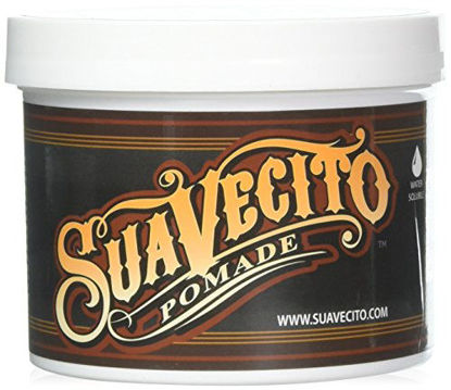 Picture of Suavecito Original Hold Pomade 32 oz, 1 Pack - Medium Hold Hair Pomade For Men - Medium Shine Water Based Wax Like Flake Free Hair Gel - Easy To Wash Out - All Day Hold For All Hairstyles