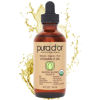 Picture of PURA D'OR Organic Vitamin E Oil Blend 70,000 IU (4oz / 118mL) 100% Natural Hexane Free, Sweet Almond, Apricot, Jojoba, Argan, Rosehip, Sunflower & Avocado Bath Oil for Scars, Skin, Face & Full Body