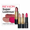 Picture of Revlon Lipstick Set, Super Lustrous 3 Piece Gift Set, High Impact, Multi-Finish in Cream, Pearl & Matte, Pack of 3