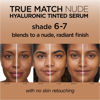 Picture of L’Oréal Paris True Match Nude Hyaluronic Tinted Serum Foundation with 1% Hyaluronic acid, Tan 6-7, 1 fl. oz.