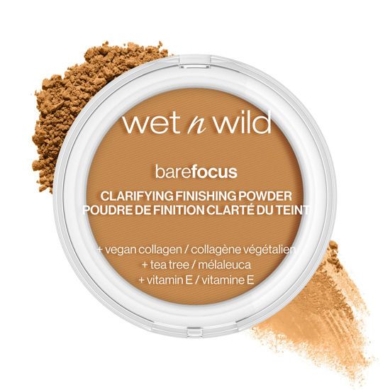 Picture of Wet n Wild Bare Focus Clarifying Finishing Powder | Matte | Pressed Setting Powder Medium-Tan