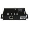 Picture of StarTech.com 1 Port RS232 Serial Ethernet Device Server - PoE Power Over Ethernet - Serial Over IP Device Server Adapter - PoE-Powered (NETRS2321POE)