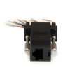 Picture of StarTech.com DB9 to RJ45 Modular Adapter - M/F - Serial adapter - DB-9 (M) to RJ-45 (F) - GC98MF,Gray