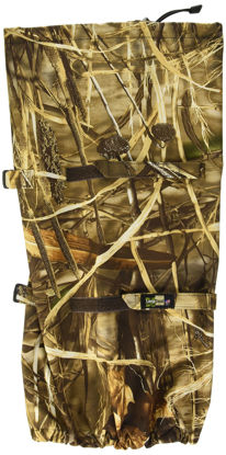 Picture of LensCoat Raincoat RS for Camera and Lens, Large Rain Cover Sleeve Camouflage Protection (Realtree Max4 HD) LCRSLM4