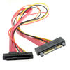 Picture of CY SAS SFF-8482 29Pin Male to Female Hard Disk Drive Extension Cable 0.5m