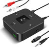 Picture of Giveet Bluetooth V5.0 Transmitter Receiver for TV, Optical 3.5mm AUX & RCA 2-in-1 Wireless Audio Adapter w/aptX-Low Latency for Home Car Stereo PC Headphone Speaker, 25 Hours Long Playtime, Dual Link