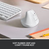 Picture of Logitech Lift Vertical Ergonomic Mouse, Wireless, Bluetooth or Logi Bolt USB receiver, Quiet clicks, 4 buttons, compatible with Windows/macOS/iPadOS, Laptop, PC - Off White