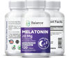 Picture of Melatonin 20mg Fast-Dissolve 120 Tablets - Natural Berry Flavor, Non-Habit Forming - Fall Asleep Faster, Stay Asleep Longer, Natural Sleep Aid - Non-GMO, Gluten-Free, Vegan Tablets by Balance Breens