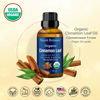 Picture of Organic Cinnamon Essential Oil 30 ml - Cinnamon Oil for Diffuser, Aromatherapy - Cinnamon Leaf Oils Essential Oil for Sinus Ease, Seasonal Congestion, Cold and Cough Symptoms - Nexon Botanics