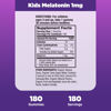 Picture of Natrol Kids Melatonin 1mg, Dietary Supplement for Restful Sleep, 180 Berry-Flavored Gummies, 180 Day Supply