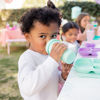 Picture of Re Play 4pk - 10 oz. No Spill Sippy Cups for Baby, Toddler, and Child Feeding in Sky Blue, Aqua, Navy Blue and Teal - BPA Free - Made in USA from Recycled Milk Jugs - True Blue