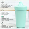 Picture of Re Play 4pk - 10 oz. No Spill Sippy Cups for Baby, Toddler, and Child Feeding in Sky Blue, Aqua, Navy Blue and Teal - BPA Free - Made in USA from Recycled Milk Jugs - True Blue