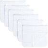 Picture of Comfy Cubs Muslin Burp Cloths Large 100% Cotton Hand Washcloths for Babies, Baby Essentials 6 Layers Extra Absorbent and Soft Boys & Girls Baby Rags for Newborn Registry (White, 6-Pack, 20" X10")