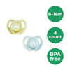 Picture of Tommee Tippee Ultra-Light Silicone Pacifier, Symmetrical One-Piece Design, BPA-Free Silicone Binkies, 6-18m, 4 Count